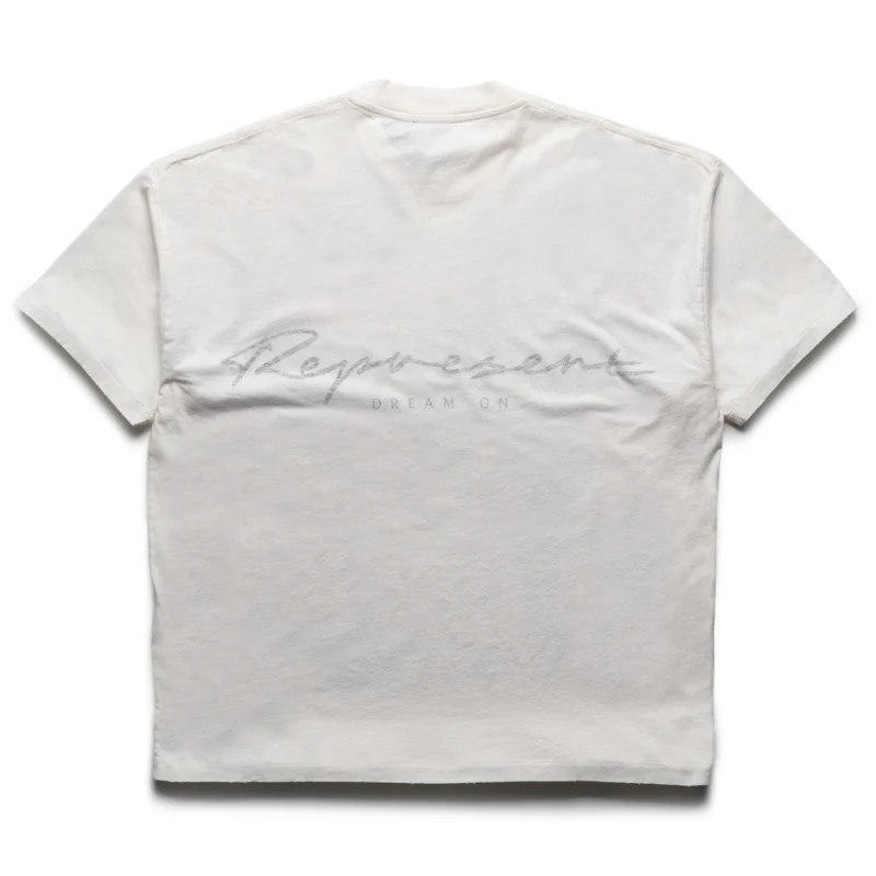 Represent Western Dobermans Tee - Flat White