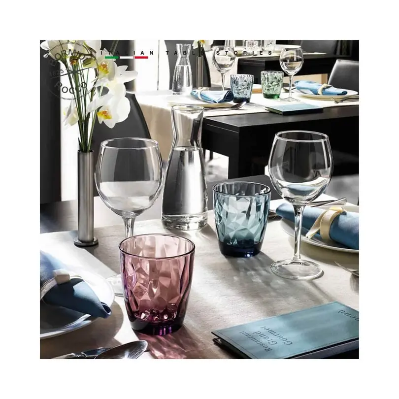 Longdrinkglas 6er-Set Diamond