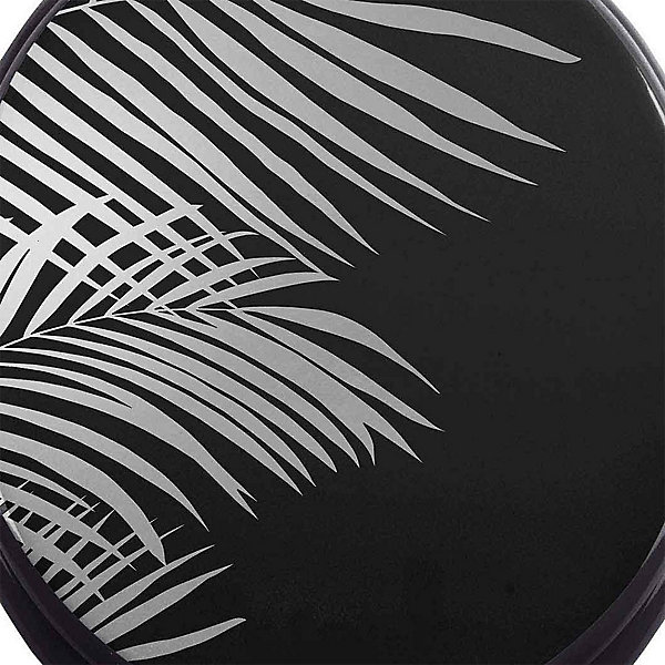 Abattant WC MDF Orbella noir argent