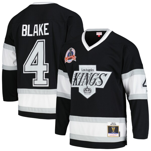 Rob Blake Los Angeles Kings  1992/93 Blue Line Player Jersey - Black