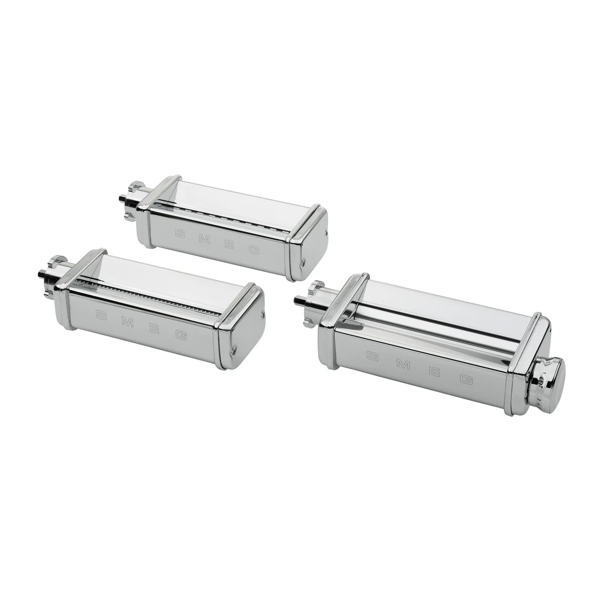 Smeg - Pasta-Roller-, Fettucini- und Taglioni-Schneide-Set, Edelstahl