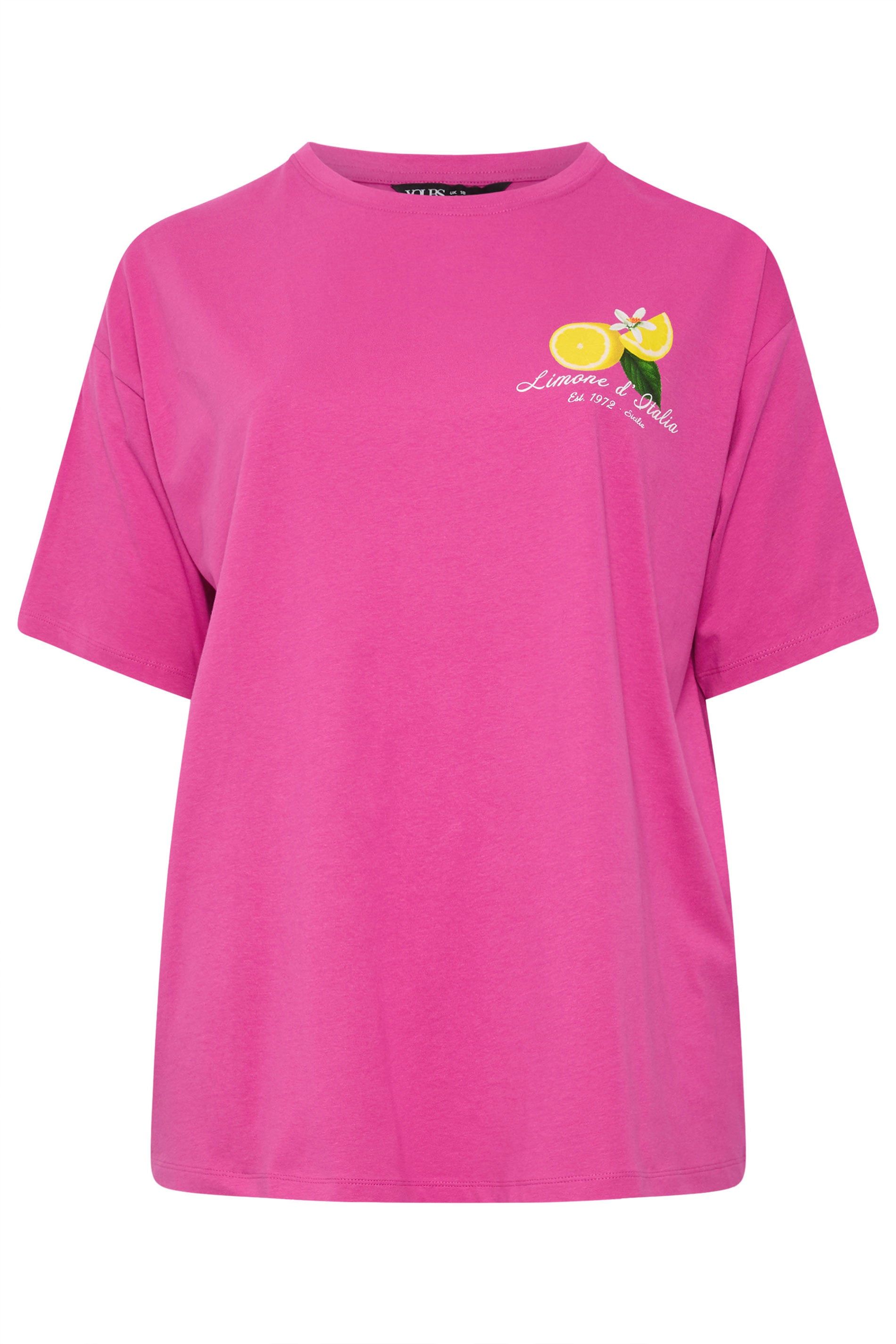 Yours Lemon Graphic T-Shirt