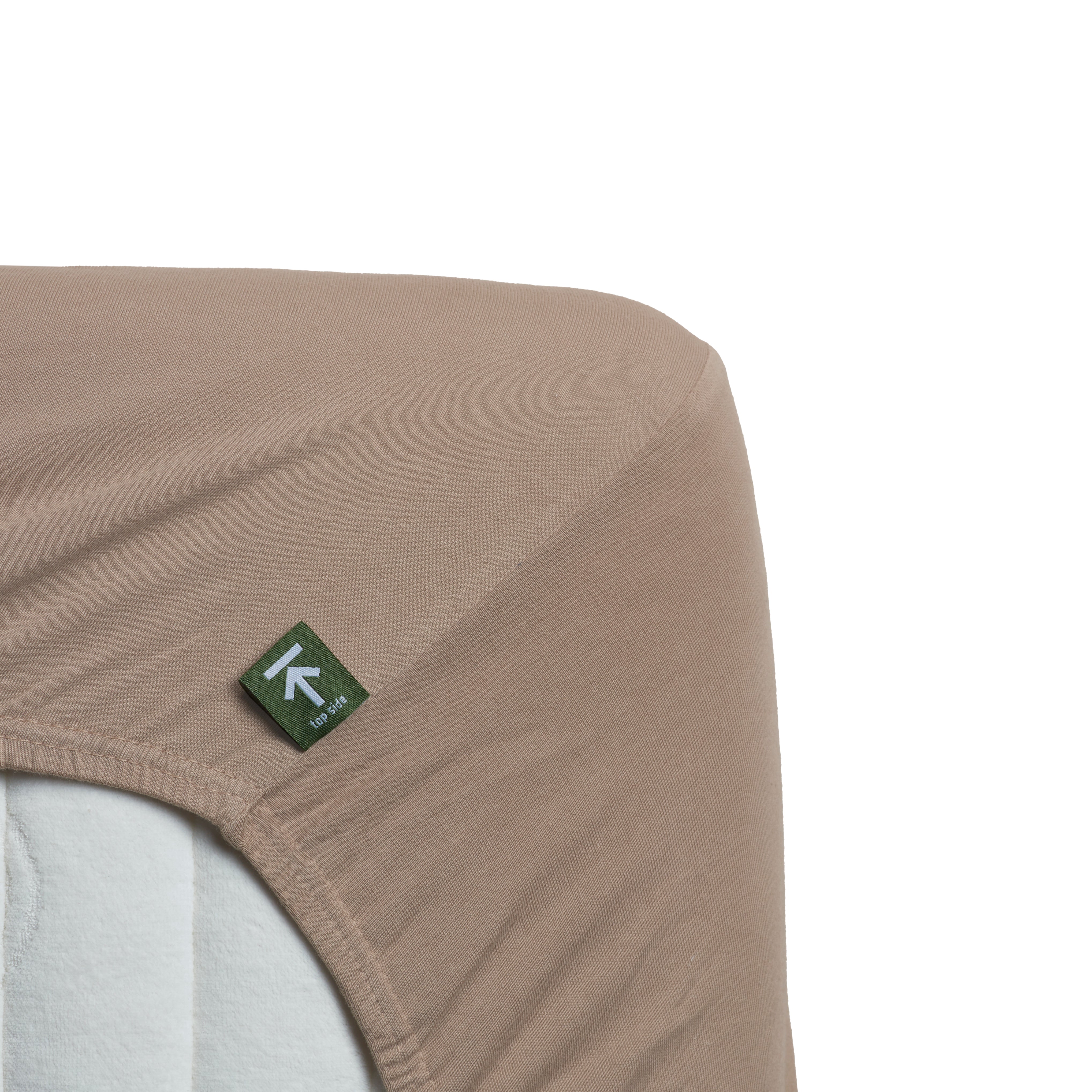 Beddinghouse hoeslaken BH Jersey Stretch HL - 180x200/220 cm - taupe