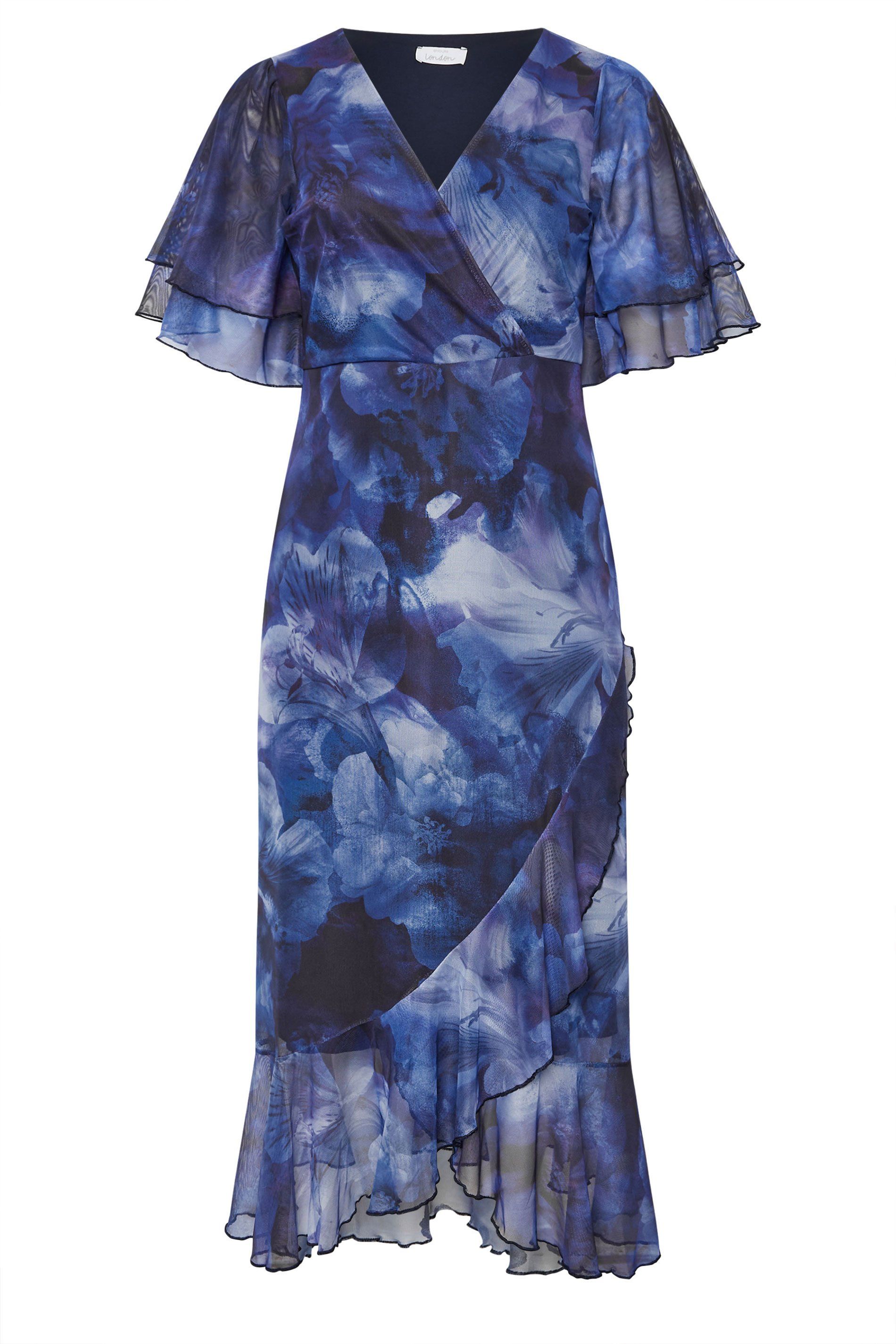 Yours Printed Wrap Dress