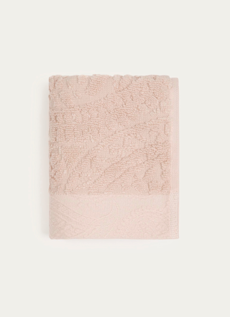 SERVIETTE INVITÉ JOSEPHINE EN VELOURS BEIGE