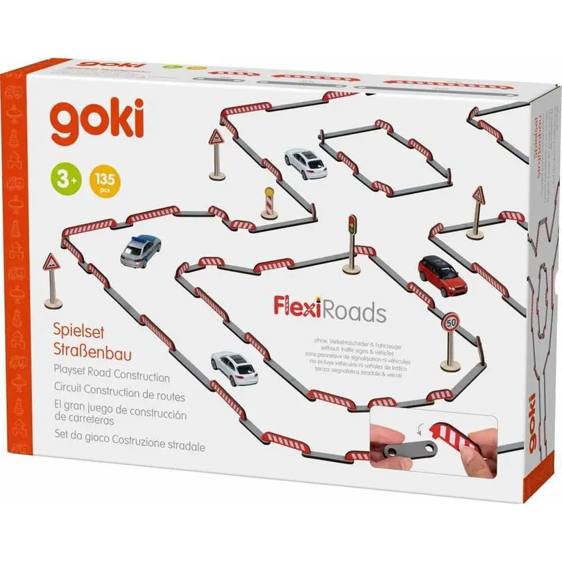 Spielset 80-teilig FlexiRoads