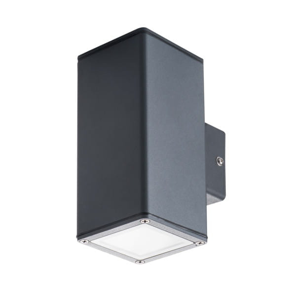 Kinkiet zewnętrzny grafit GORI 2xGU10x35W IP44 Kanlux