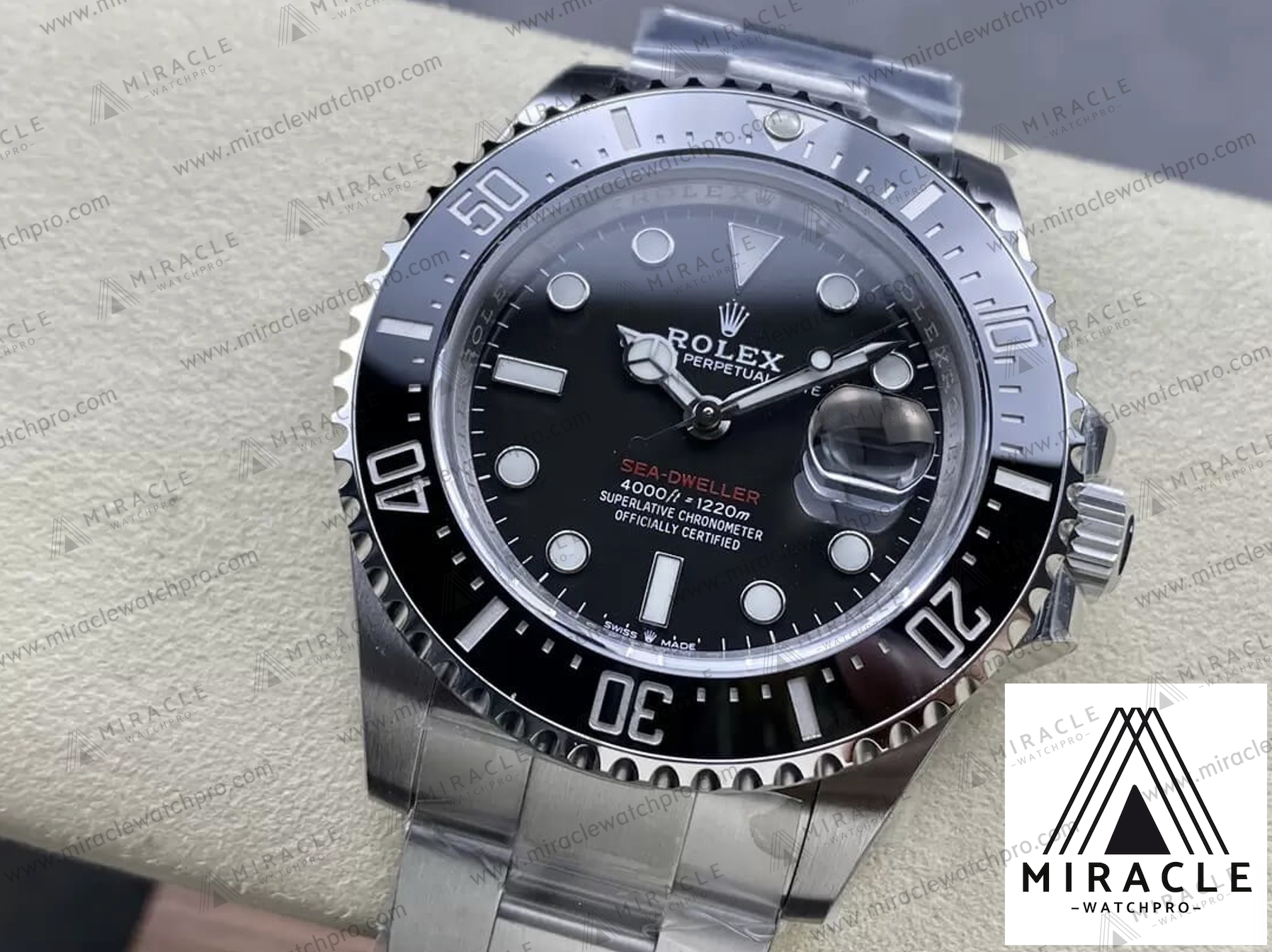 ROLEX-SEA DWELLER-ref.M126600-0002-Elite Clone-43mm-Replica Watch