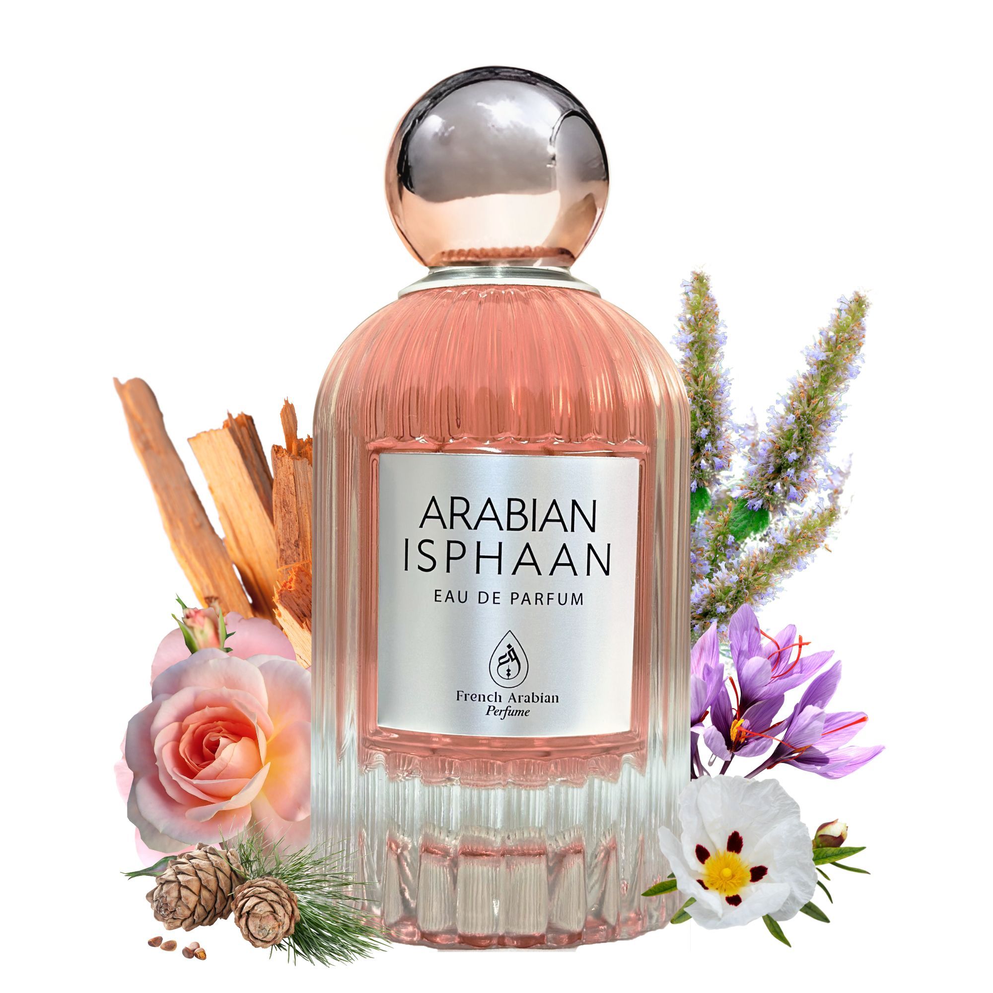 French Arabian Perfume Arabian Isphaan 100ml Unisex EDP - Woody & Floral Fragrance
