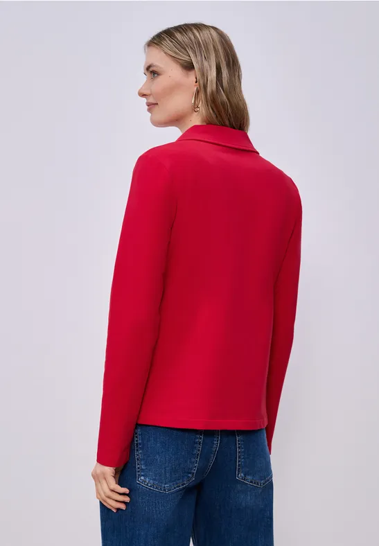 Basic Blazer aus Jersey