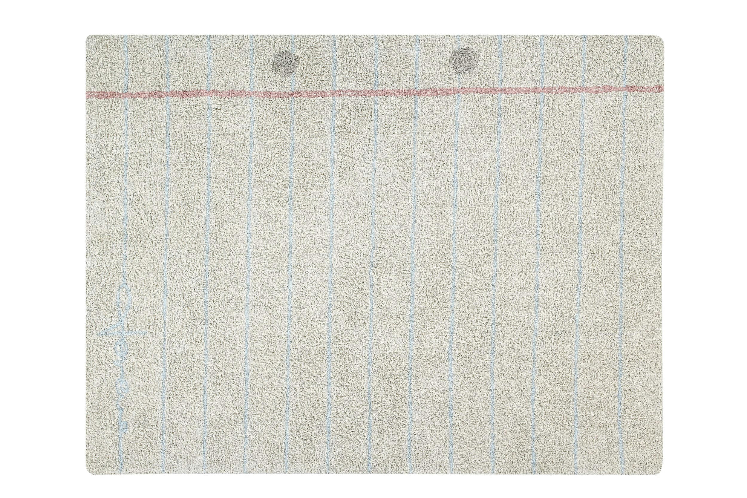 NOTEBOOK - Tapis coton motif notebook 120x160