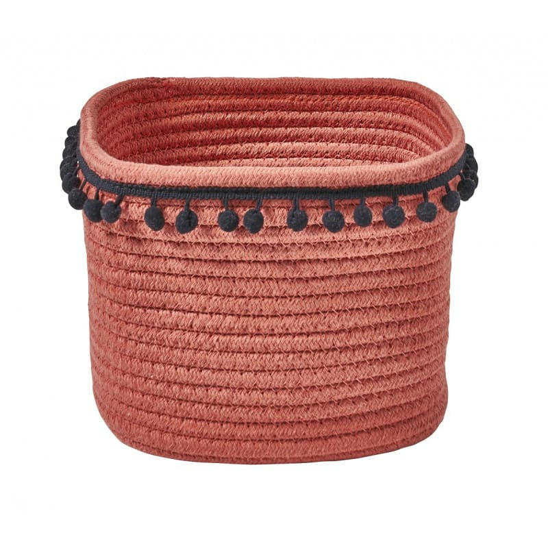 TERRA - Lot de 2 paniers de rangements corde de coton