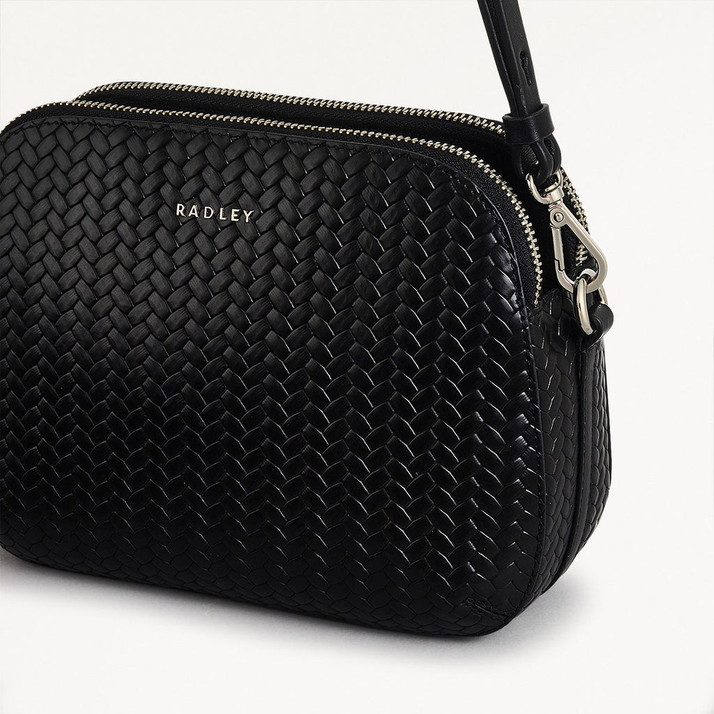 Dukes Place - Weave - Medium Ziptop Crossbody