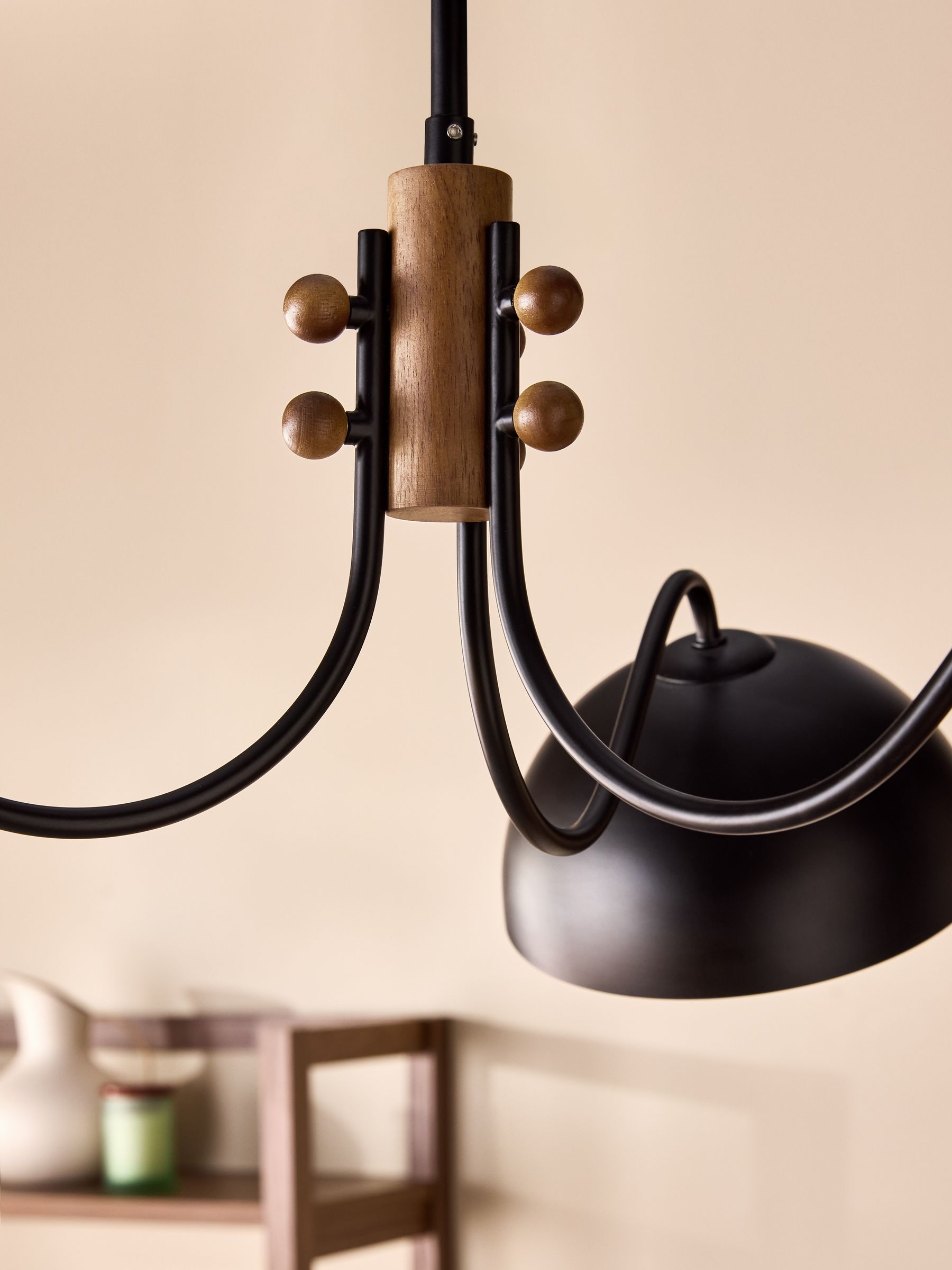 Avery Chandelier in Black