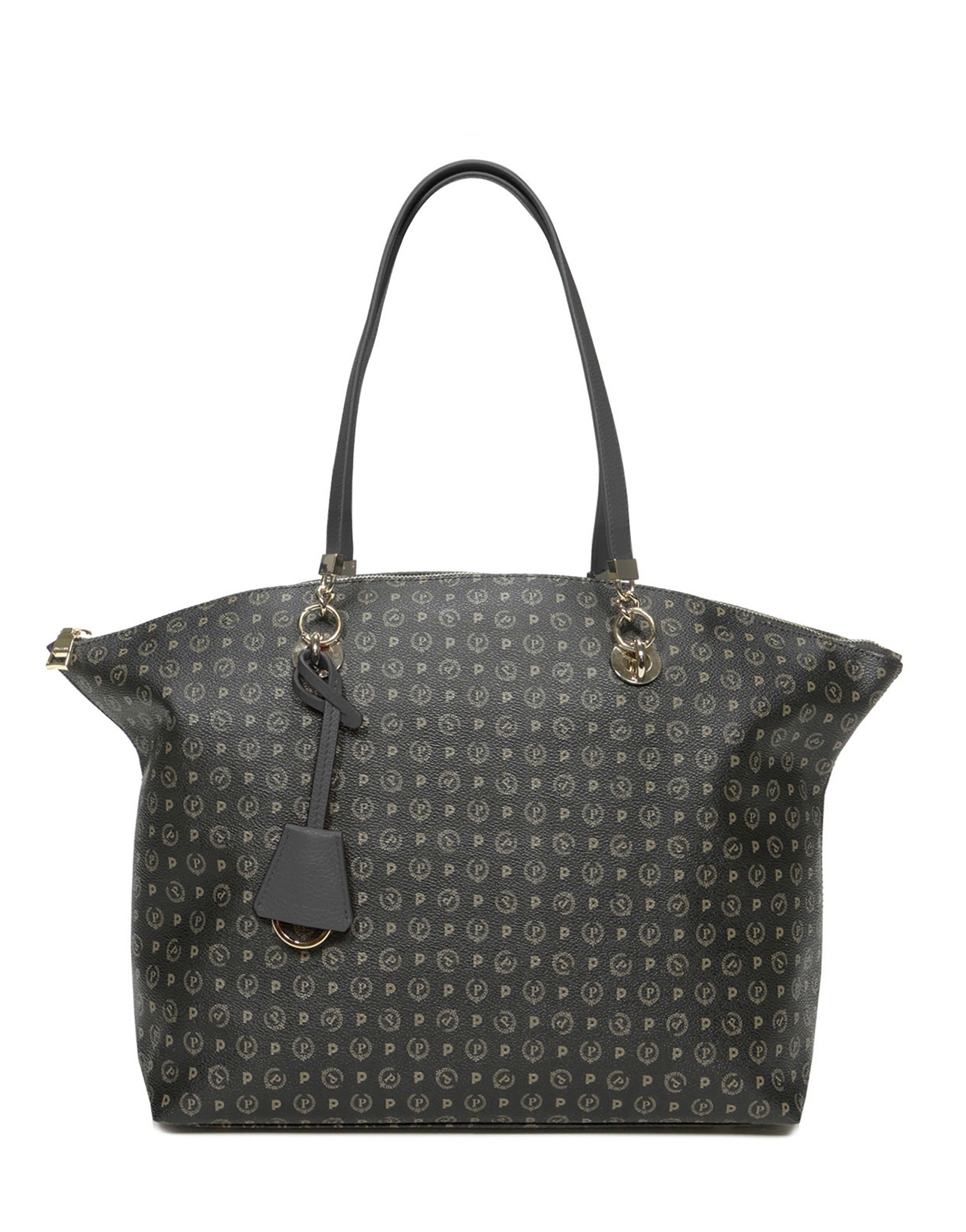 Tote Bag Heritage Logo Classic Nero/nero