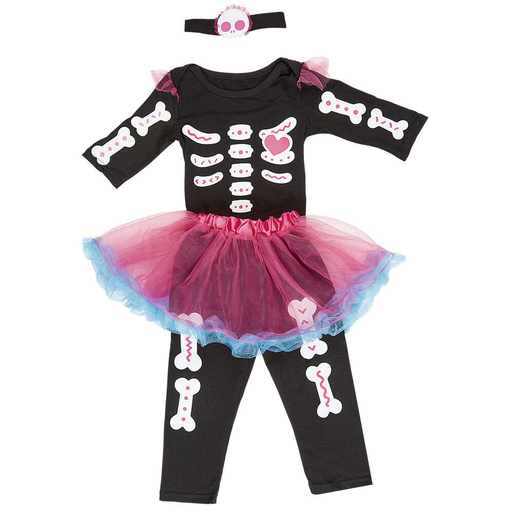 Déguisement bébé squelette Halloween 18 à 24 mois