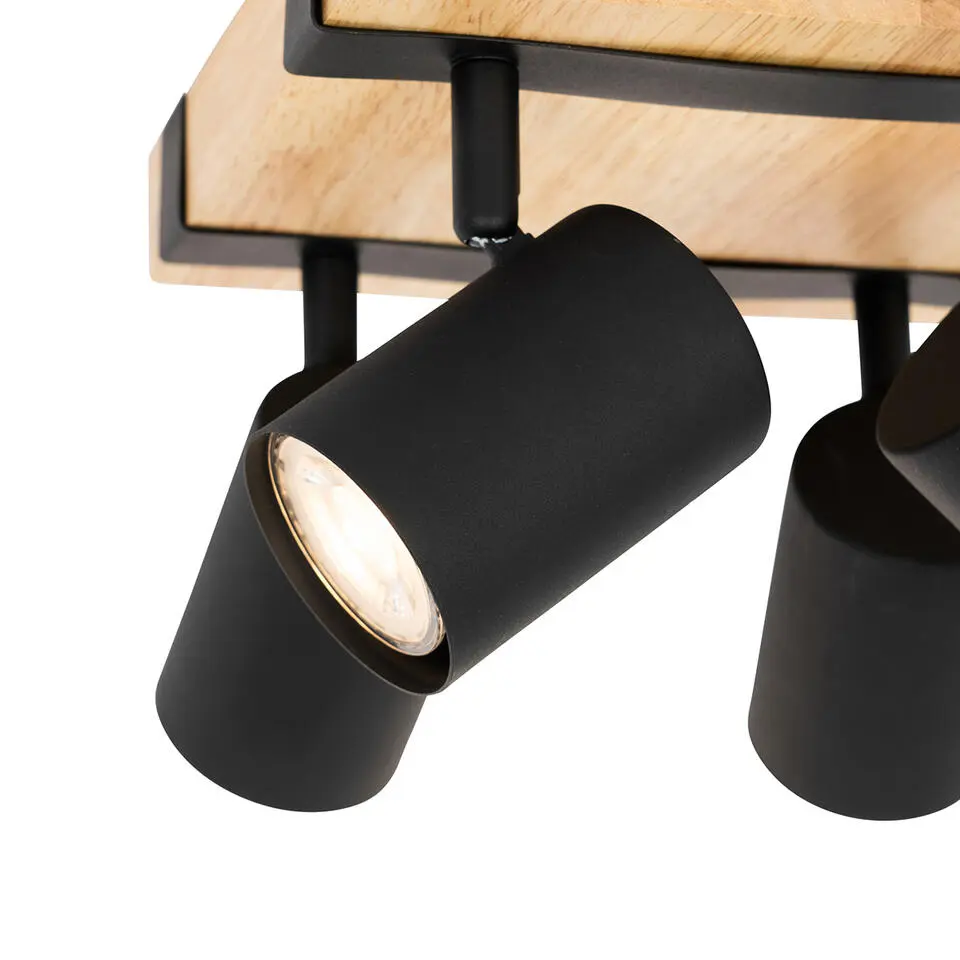 Qazqa verstelbare plafondspot jeana beige gu10