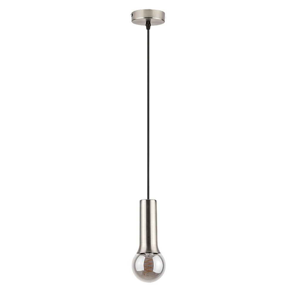 Lampa wisząca chrom satyna Zuriel 1xE27x40W wym: 120x7x7 cm Rabalux