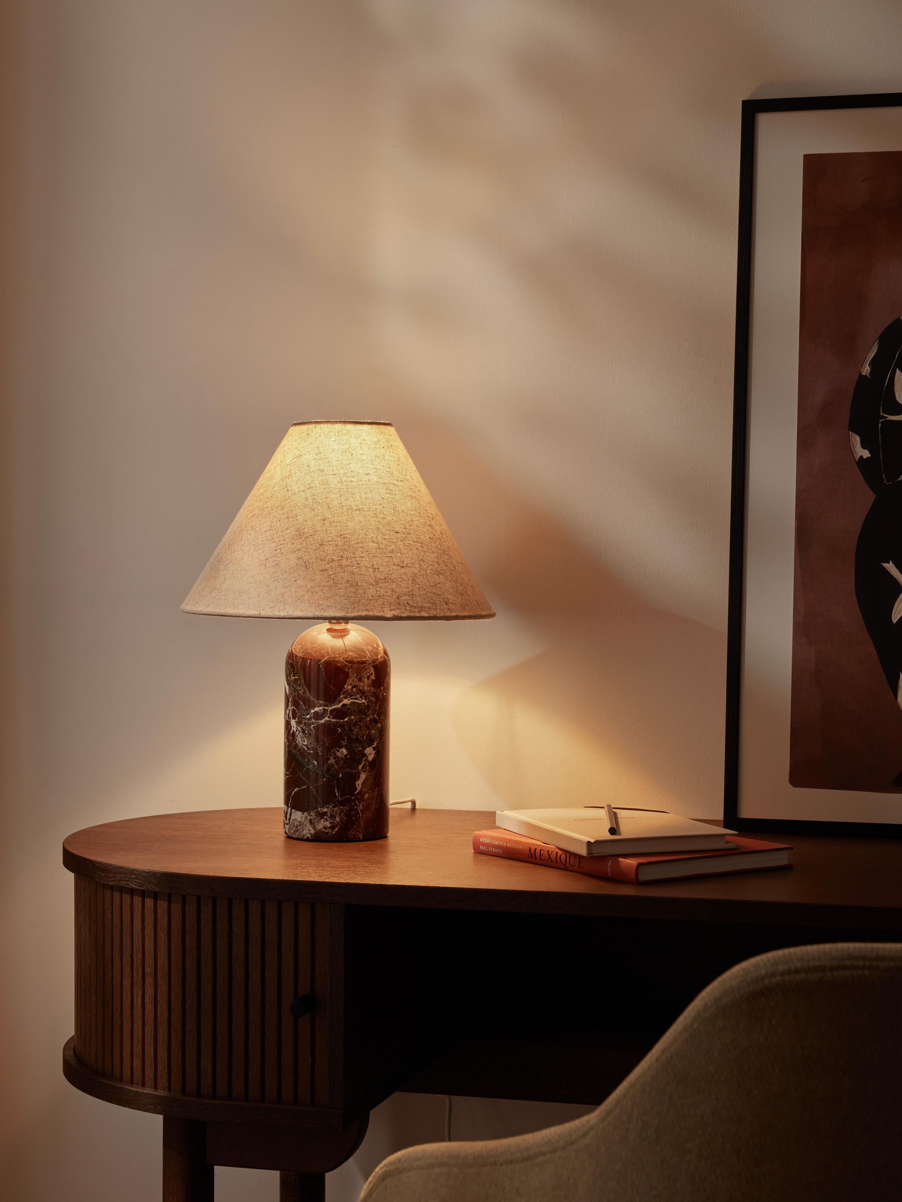 Tischlampe Gia mit Marmorfuß