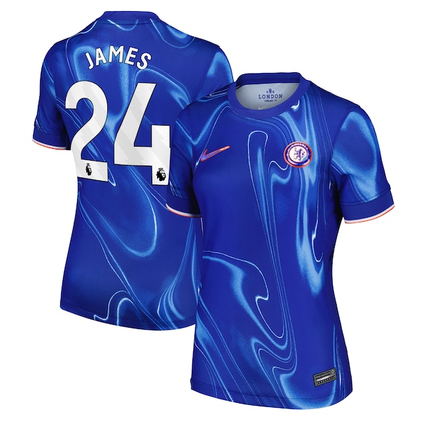 Reece James Chelsea Nike Women's 2024/25 Home Replica Player Jersey - Blue