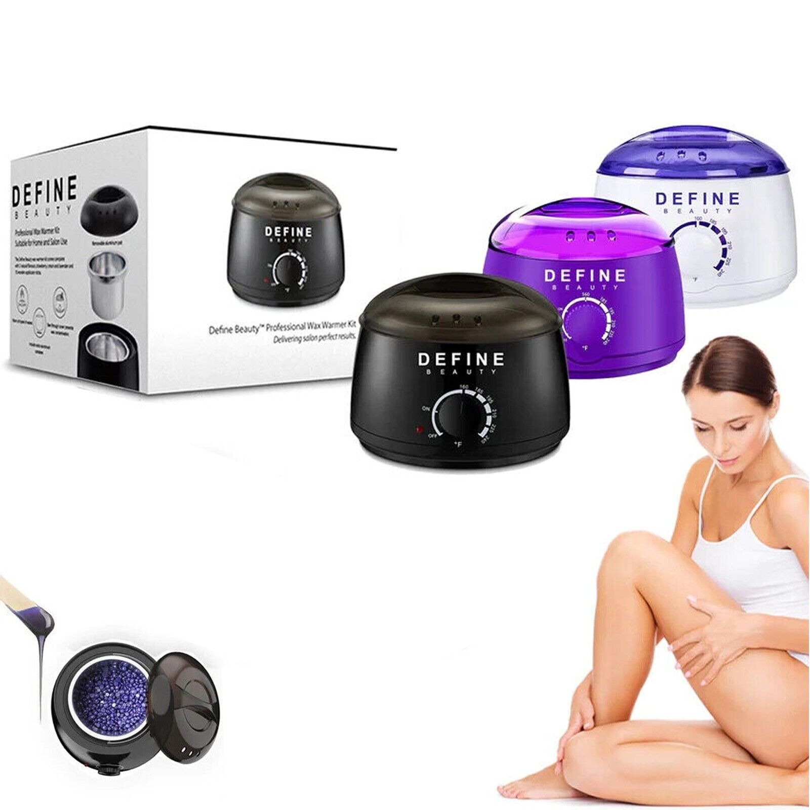 Xample Electric Wax Heater Kit Hair Removal