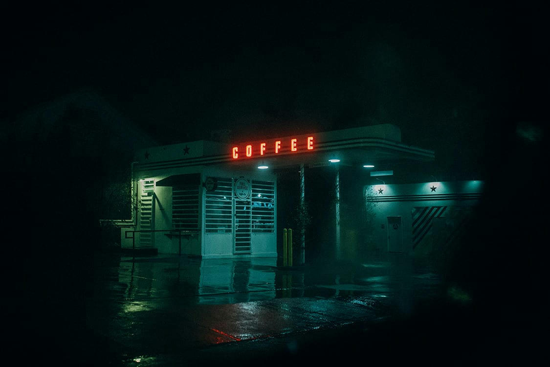 BLACK COFFEE - Photographie d'art d'Arnaud Moro 40x60 cm sur plexi