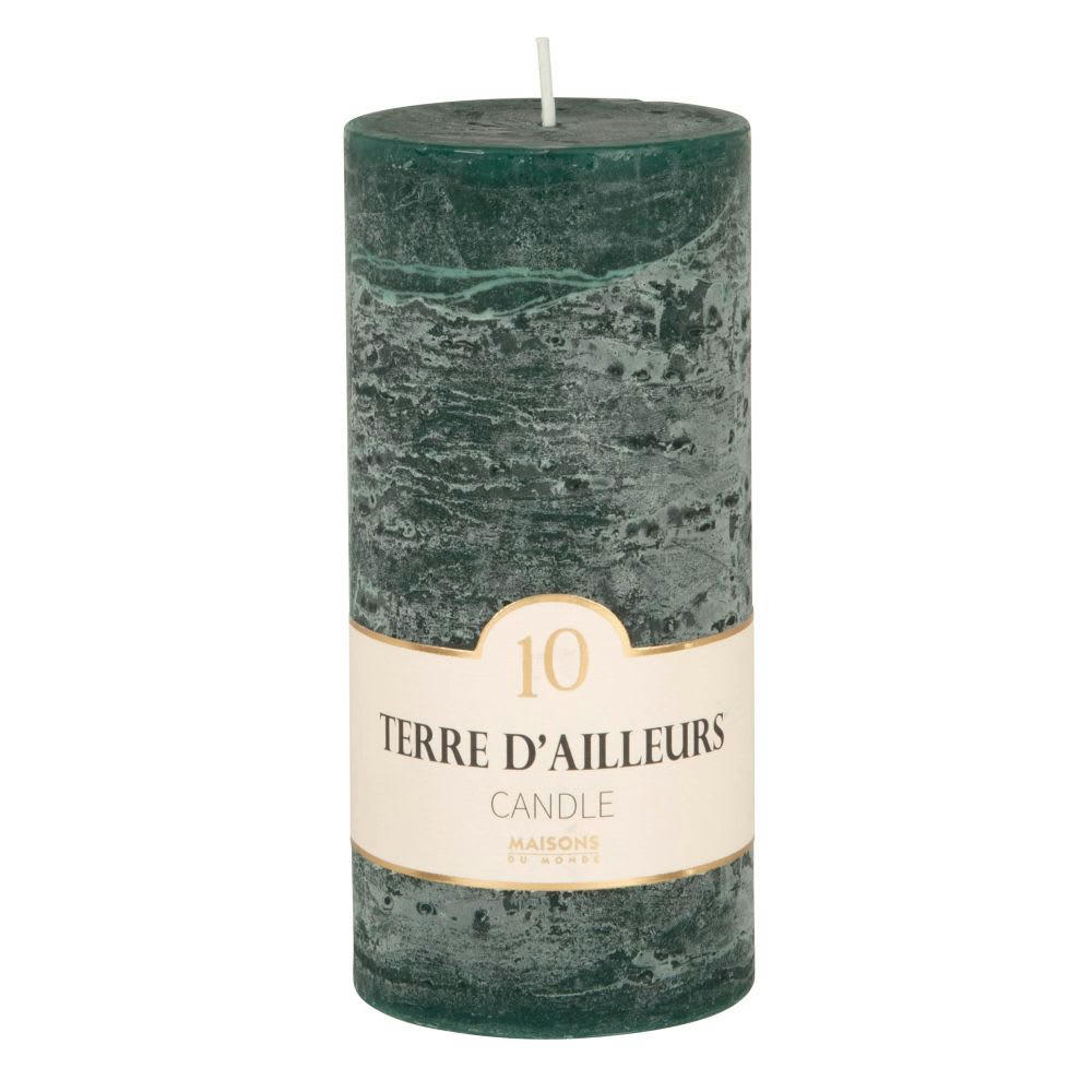 COLORAMA - Bougie parfumée bleu canard H15, 490g