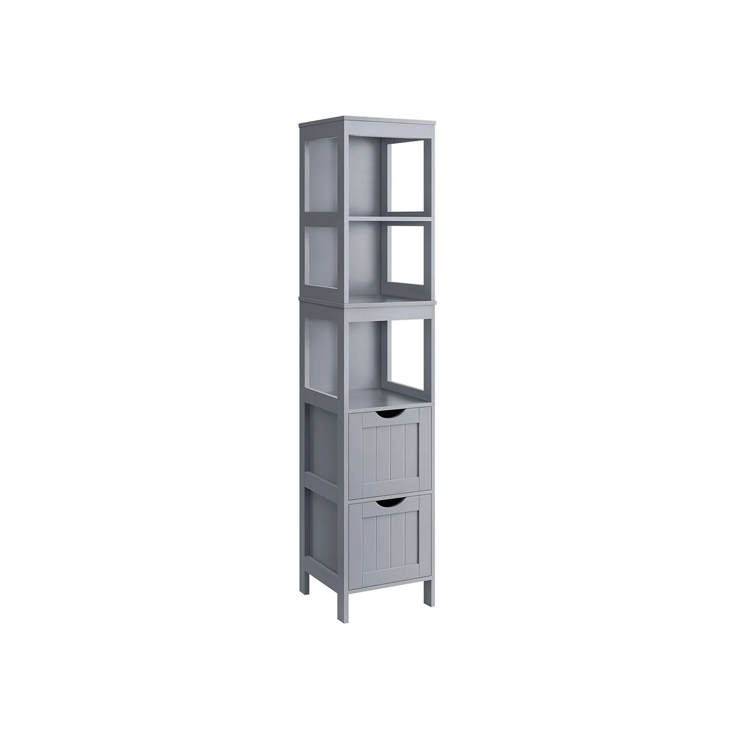 Armoire salle de bain gris tourterelle
