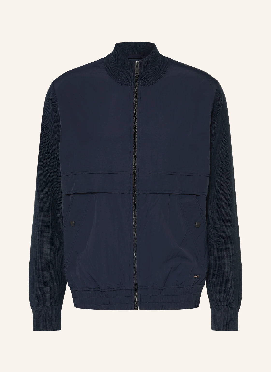 BOSS Blouson KOBELLO im Materialmix