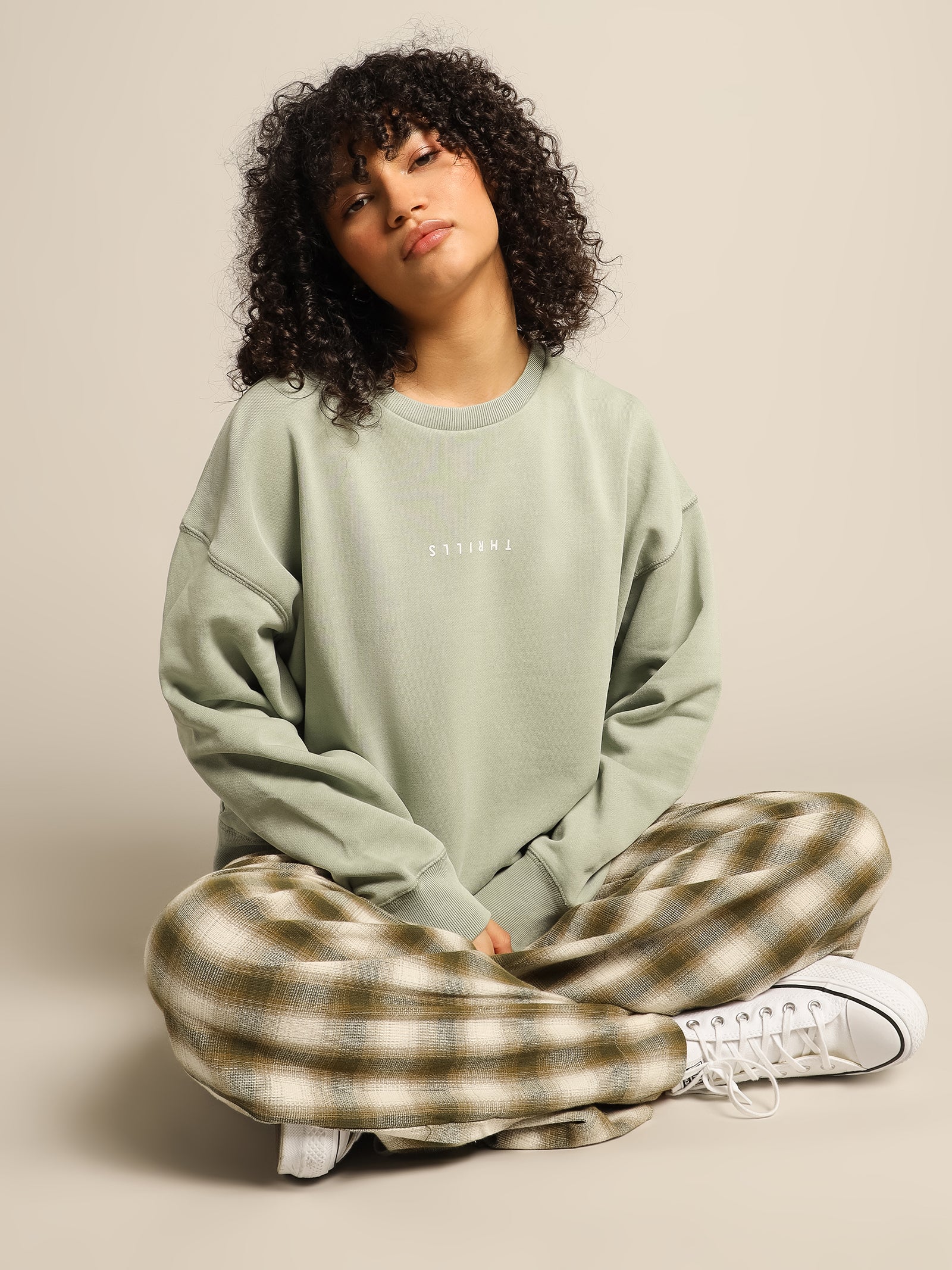 Minimal Thrills Slouch Crew