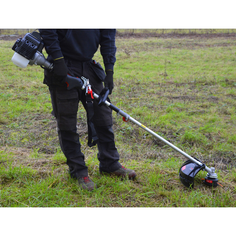 Débroussailleuse thermique 4-en-1 DCBT33XTOR40M-4IN1 33 cc ELEM GARDEN TECHNIC
