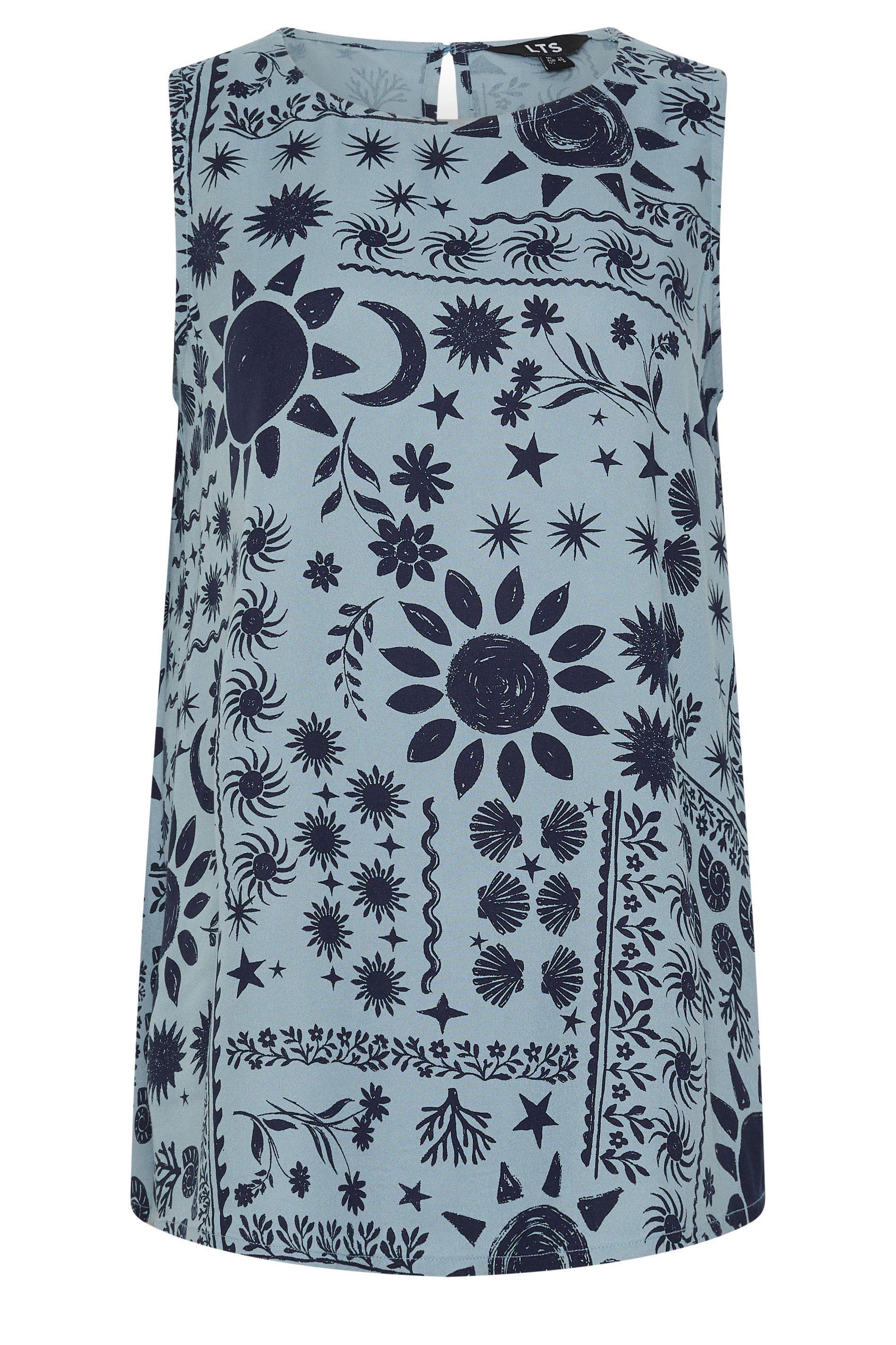 Long Tall Sally Tall Printed Sleeveless Top
