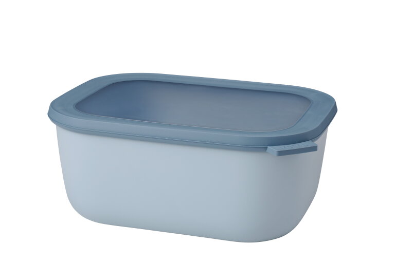 Multikom Cirqula rechthoekig 3000 ml - Nordic blue