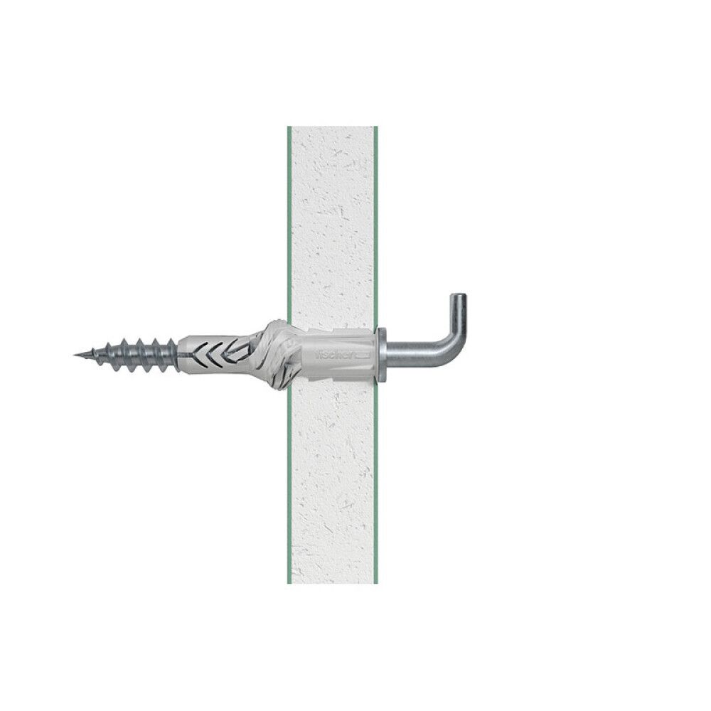 UNIVERSALPLUGG FISCHER MED KROK UX 6X35 R WH