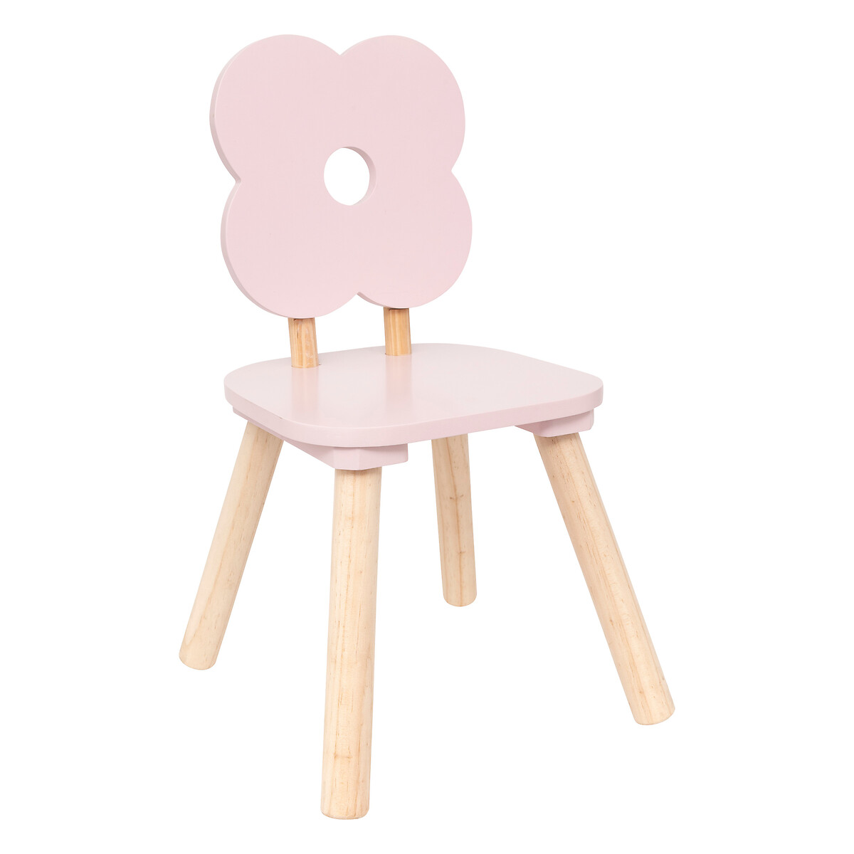 Children's flower chair "Ally" Pink, 1 seat