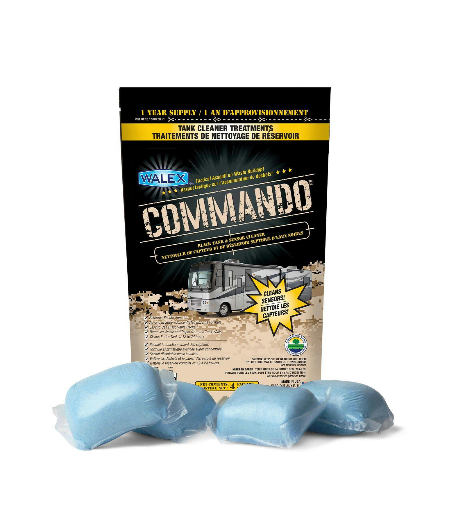 Walex Commando Black Tank & Sensor Cleaner Treatment