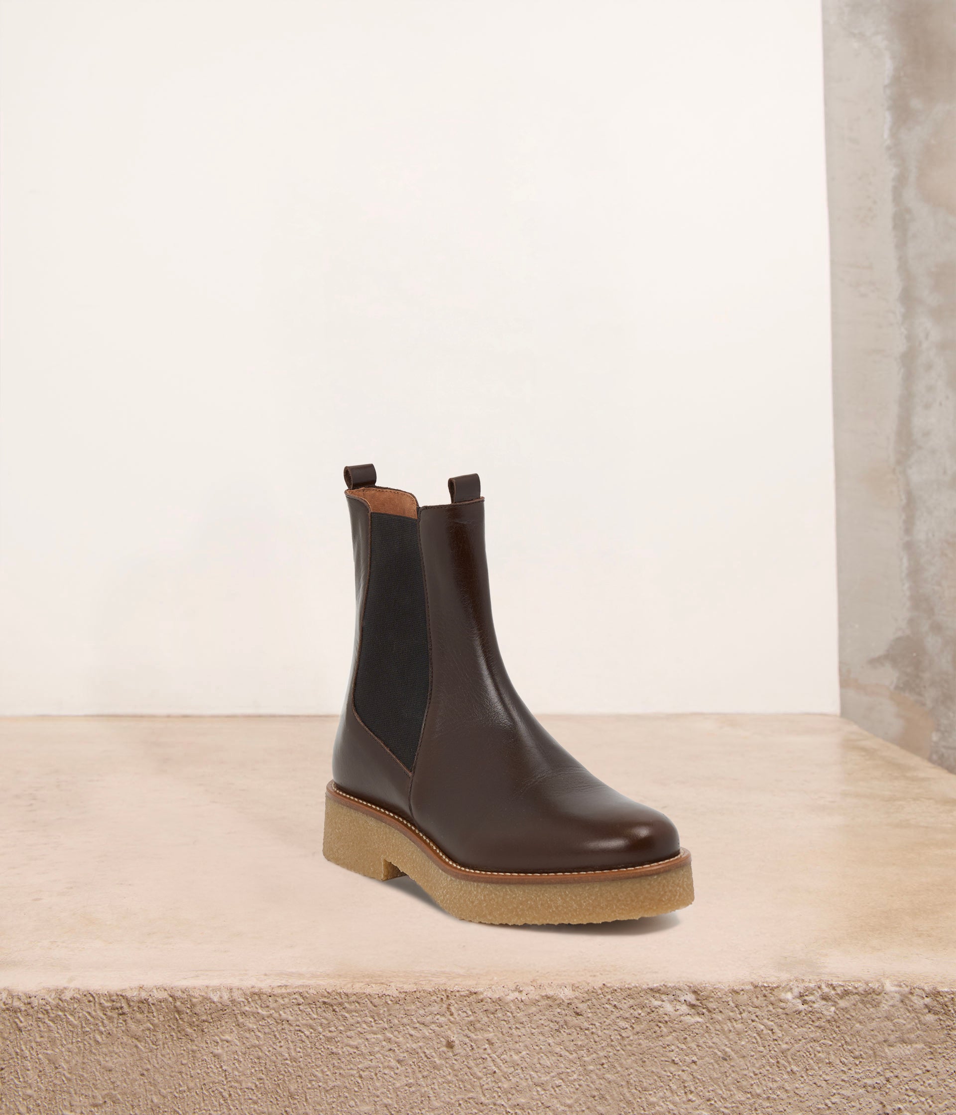 Chelsea boots chocolat Acacia