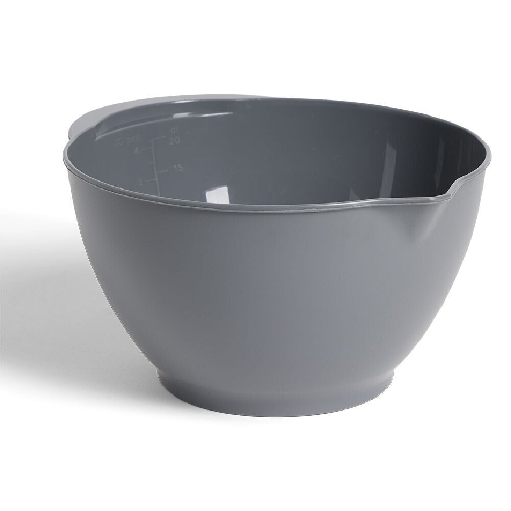 Bol à mixer en plastique gris 3,5L - Ø22xH13cm