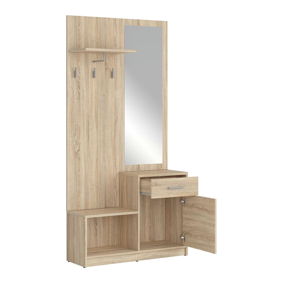 - Meuble entrée stratifiés naturel