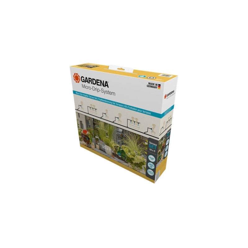 Kit d'arrosage pour terrasse goutte à goutte GARDENA
