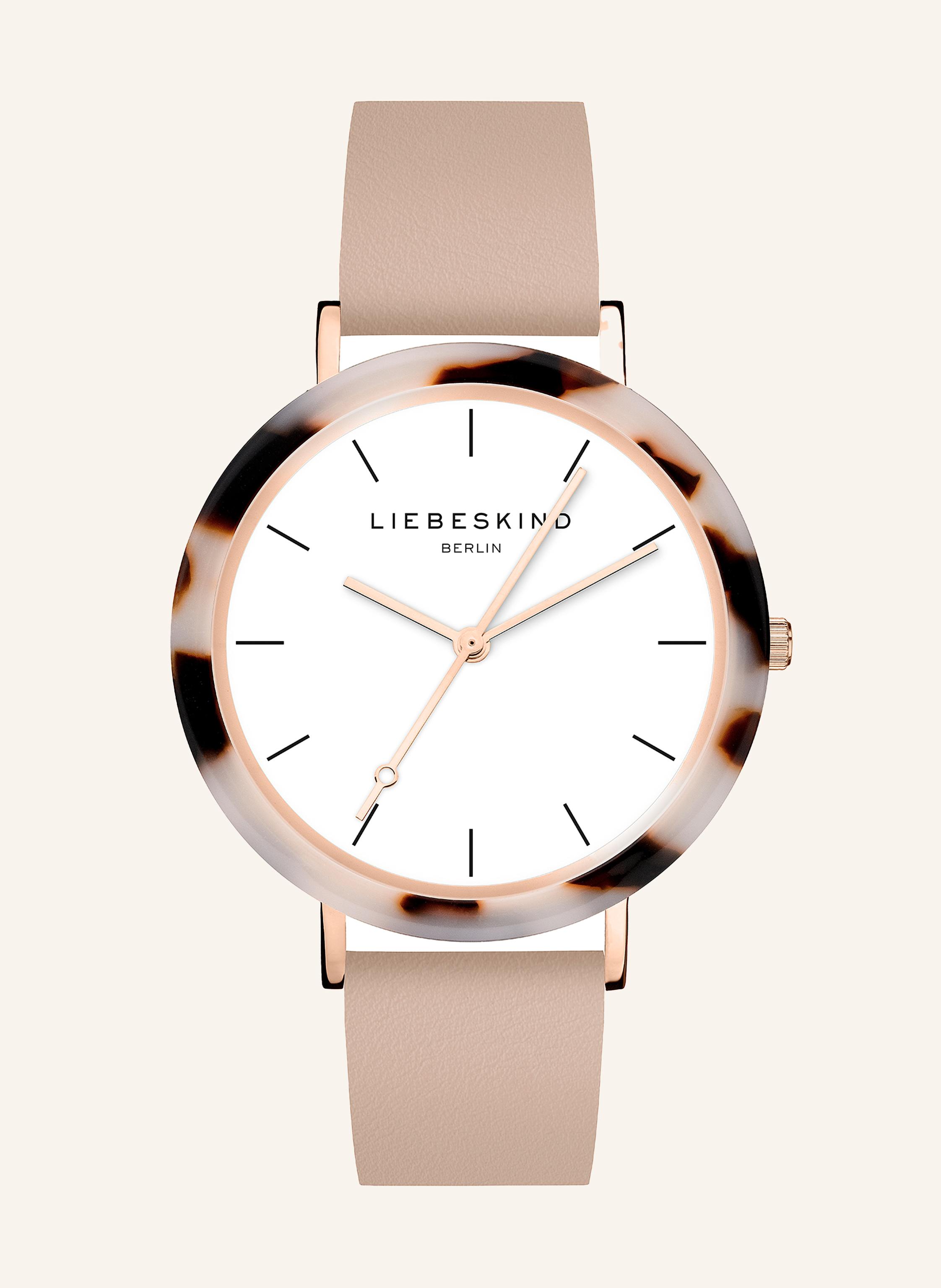 LIEBESKIND Armbanduhr aus Echtleder