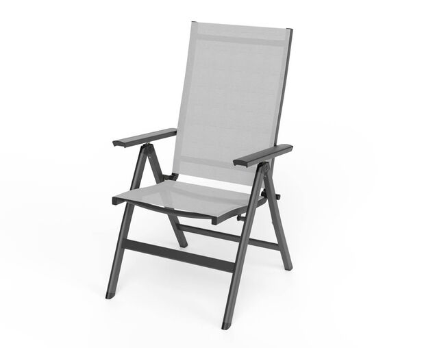 Frankie-Jette 9 Piece Dining Setting - Gunmetal Grey