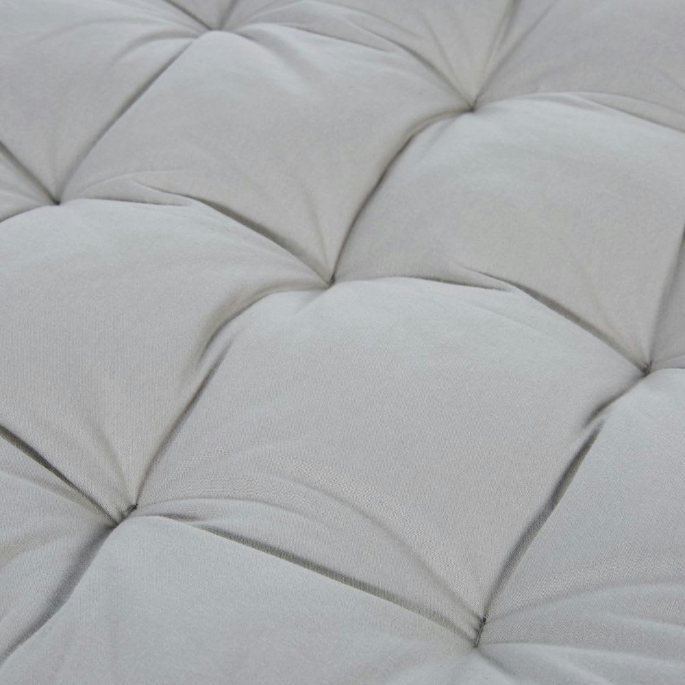 - Matelas de sol en coton gris 60x120
