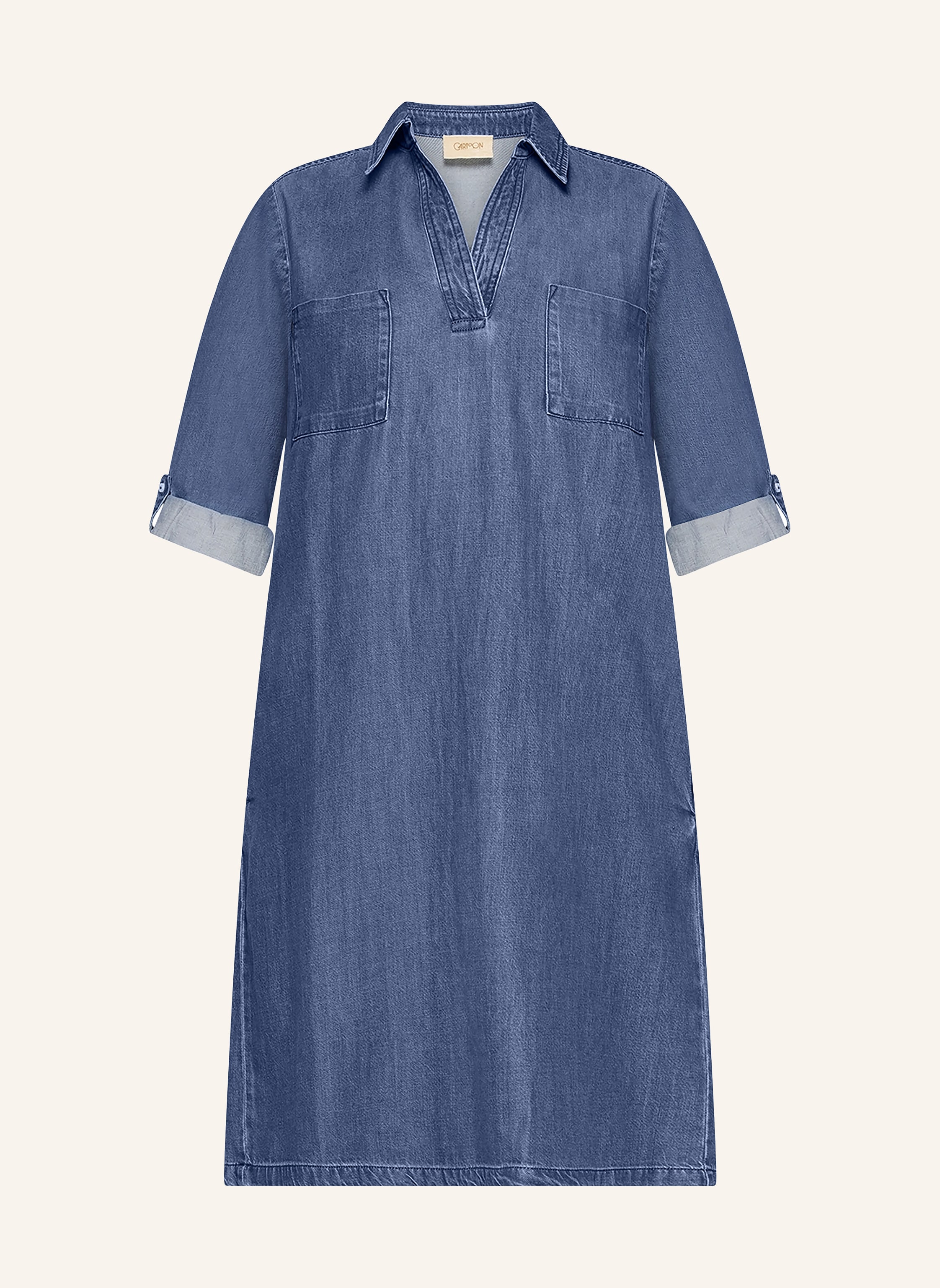 CARTOON Kleid in Jeansoptik mit 3/4-Arm