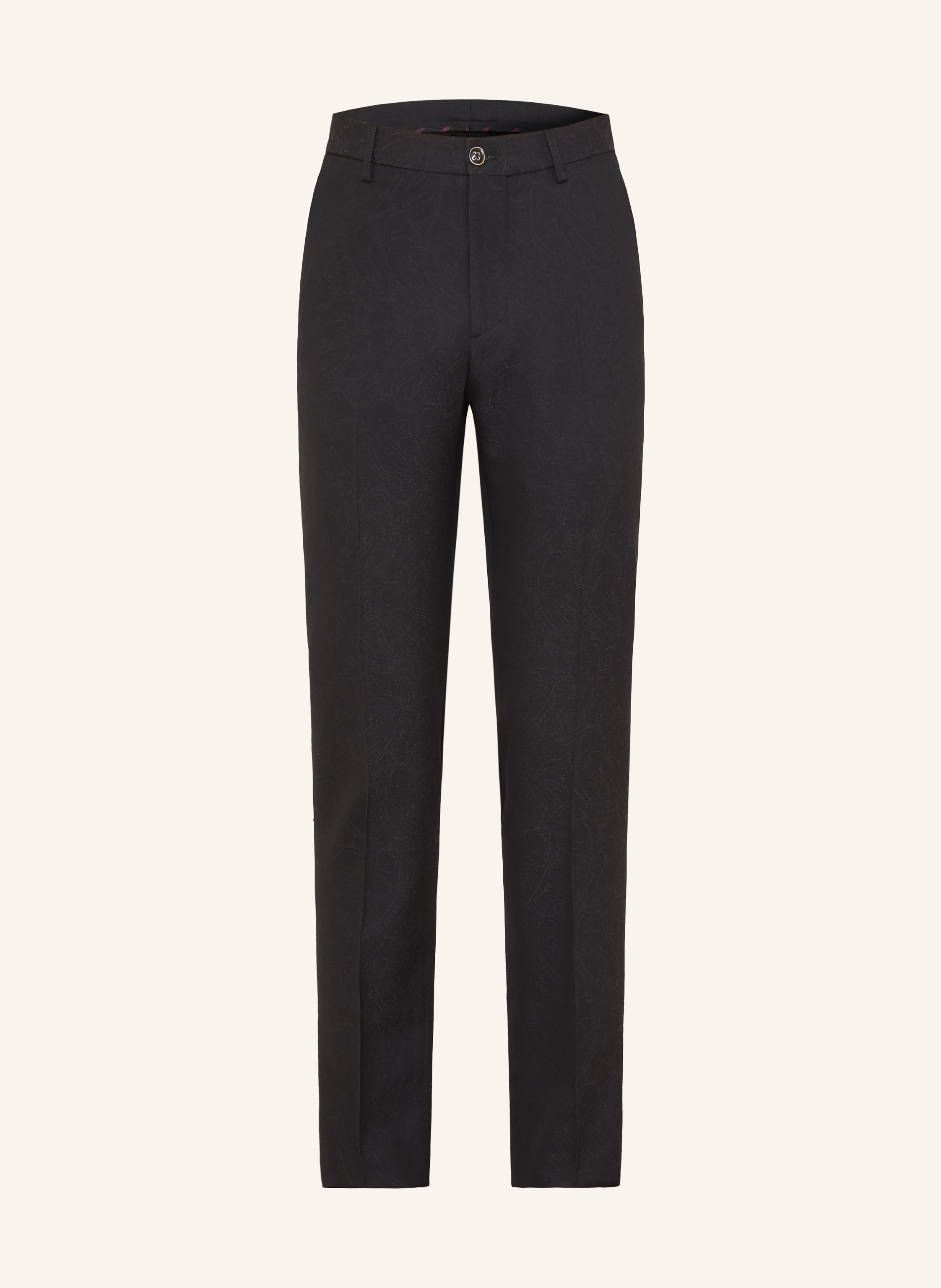 ETRO Anzughose Slim Fit aus Jacquard