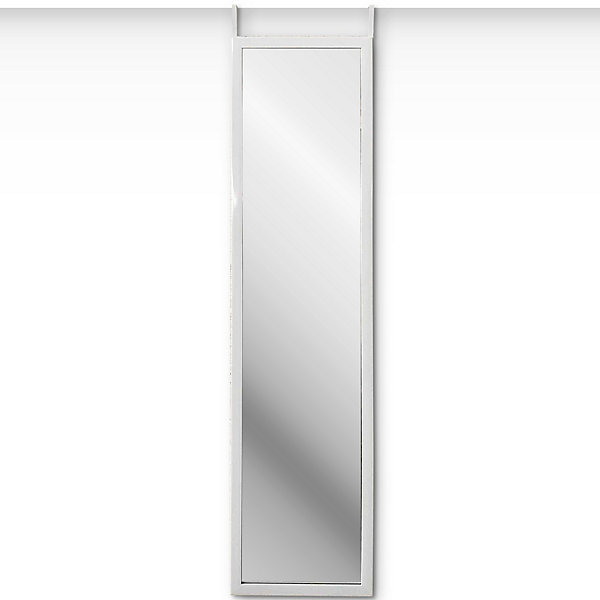 Miroir de porte rectangulaire blanc 30 x 120cm Dada Art