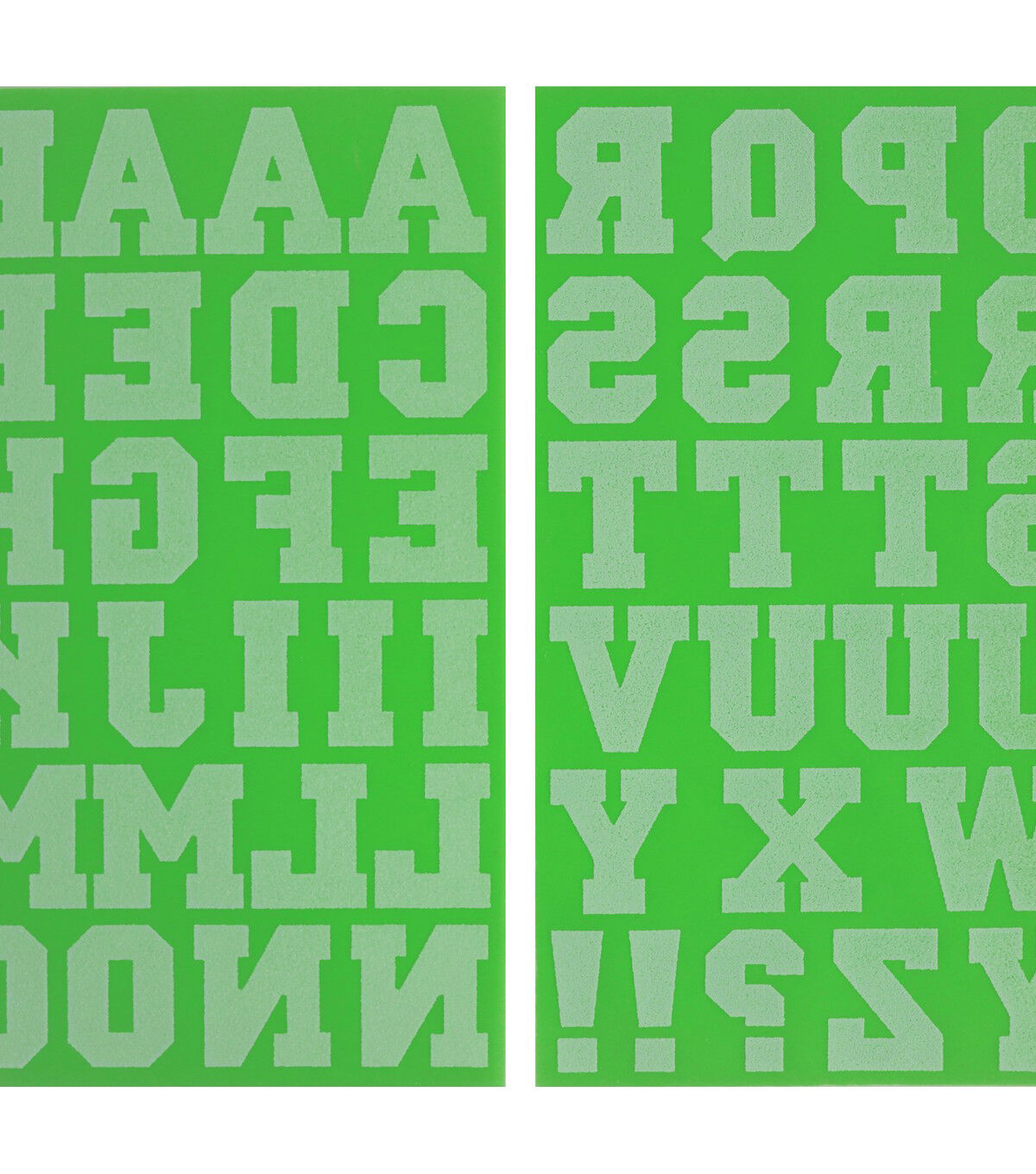 Jolee's Iron-On Letters 1.5'' Lime