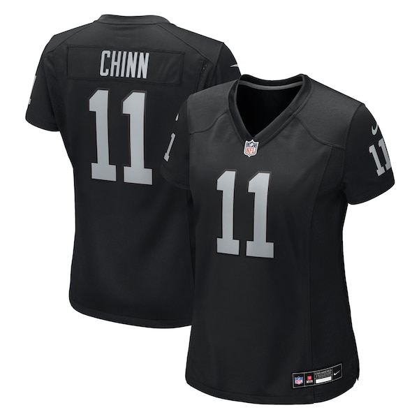 Jeremy Chinn Las Vegas Raiders Nike Women's Team Game Jersey -  Black