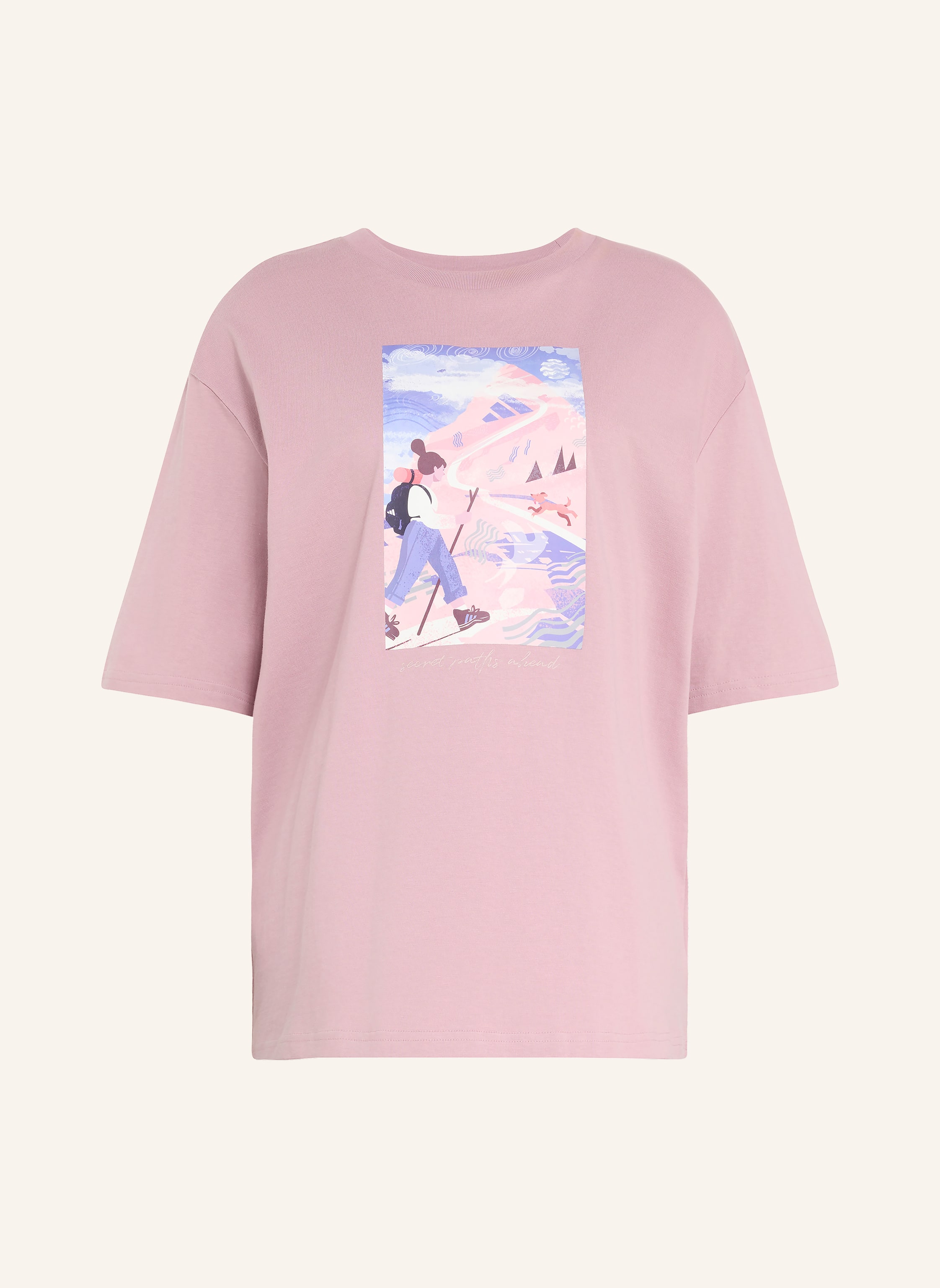 adidas TERREX Oversized-Shirt TERREX SECRET PATHS AHEAD GRAPHIC