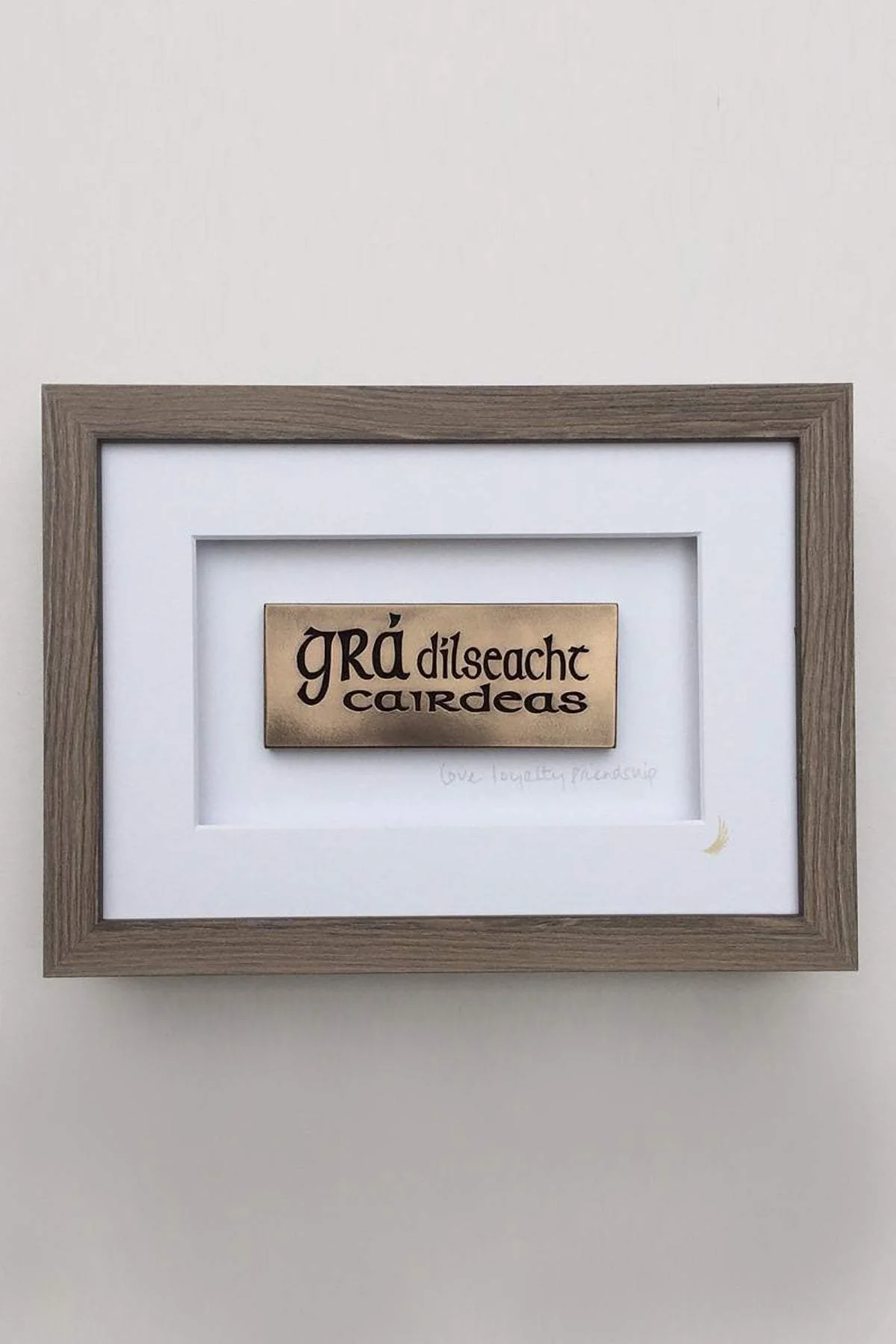 Love Loyalty Friendship Wall Art